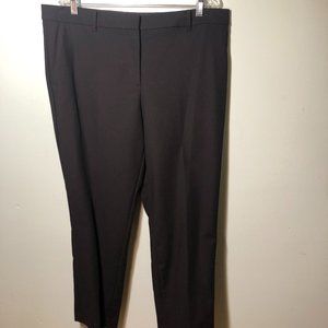 NWOT Ann Taylor Curvy Fit Navy Blue Slacks Size 14